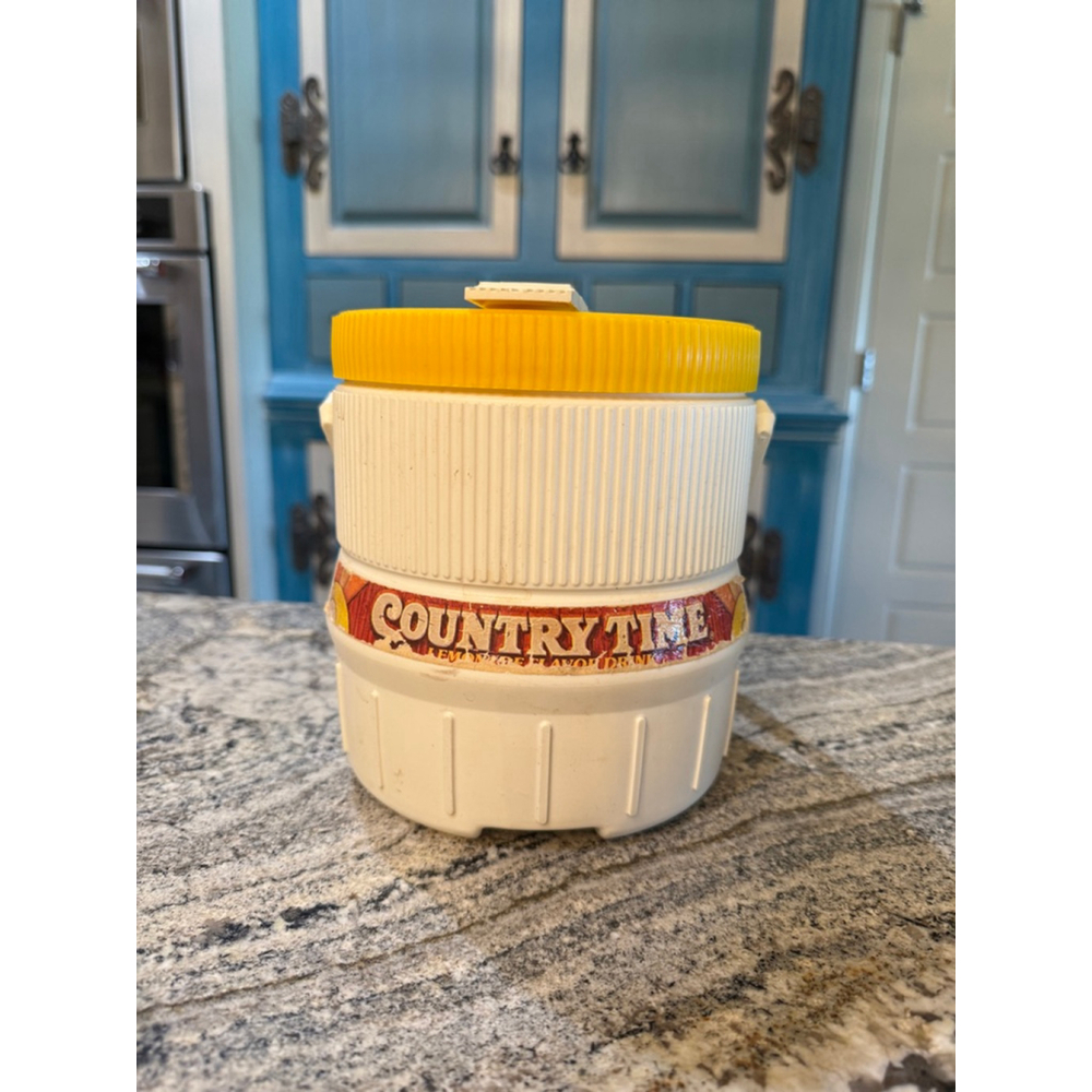 Hamilton Skotch Country Time Lemonade Cooler Jug One Size White Yellow